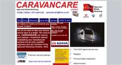 Desktop Screenshot of caravancarecheshire.co.uk